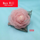 Mays Will temperament camellia brooch fabric Japanese and Korean female flowers long blue needle.