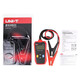 UNI-T Automotive Battery Tester Interner Widerstand Ladeprüfer Elektrische Fahrzeugkapazität Batterie-Lebensdauer 12V UT673A (gewöhnliches Modell, Speicherbeutel erhalten)