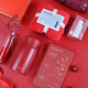 Summer Summer Graduation Regalo Box Box Broiness Company Cool Gift Company Customized Employee Gift Building Cup Pacal Termal Cup + Umbrella + Fan + Set de manga de hielo 350 ml