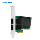 LR-LINK 联瑞PCIeX8 40G QSFP+单双口服务器光纤网卡intelXL710 LREC9902BF-2QSFP（40G双口网卡）