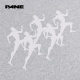 PANEPANE 2024 autumn new round neck sweatshirt long sleeve casual pullover letter loose light gray top for men and women light grey9767 M