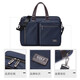 Golf (GOLF) business briefcase men's multi-compartment handbag men's 15.6-inch laptop bag for boyfriend and father