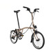BROMPTON Xiaobu C Line 6-speed C6 bicycle folding bike portable urban commuting travel c6 dune sand HIGH