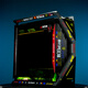 ASUS (ASUS) ROG GR701 Creation God White Chassis Blowing Snow Eva -Serie Customized UV -Tintenmalerei und Färbung voller Turmthema.
