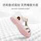 Tylanis sommer neue sandalen babymädchen atmungsbezogene schuhschuhe nicht rutschkleidung-resistente prinzessinschuh nicht rutschale hohl schuhschuhe weiß 23 geeignet für Fußlänge 14,0 cm