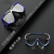 Shi Qian Swimming Goggles Protection de nez Plongers Poux de plongée Lunets pour le visage de plongée Anti-Fog Couvrer la protection de nez de plongée profonde Équipement de verres de natation intégrés M831 Bleu ciel (adolescents et modèles pour enfants)