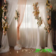 TMJD MISSins style photo background hanging cloth New internet celebrity live background cloth d three-dimensional ins style simple and warm live broadcast room White ZP-15924 (hook) 2.5x2.5m