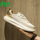 SEMER BRACH MEN'S CHAPOS 2025 Été Nouveau cuir Sports Forrest Gump Chaussures Adolescents Niche Original Casual Shoes Men Rice Brown 6189 42