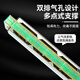 Jiaoyun Harmonic Estudiantes Estudiantes de 24 hoyos Introducción a los adultos polifónicos de los niños Acento C Oral Oral Oral Instrument [10 hoyos Blues] Plata+