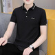 CAIDEN KETCH男装品牌短袖polo衫t恤男士2025夏季新款商务休闲百搭透气上衣服 白色679 【现货速达】 XL （建议126-140斤）
