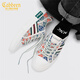 Carabin toile chaussures chaussures masculines pour les chaussures de planche décontractées respirant les chaussures de couleur polyvalente pour hommes pour les hommes à la mode des hommes à la mode masculine.