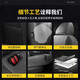 Zhihui Peugeot 5008 2008 4008 Copulador de asiento Cojón de cuero genuino Cubierta completa 3008 Especial de cuatro estaciones Automóviles General Cirlement Full-Seater Black and Grey [Patrón de automóvil original COLLEMENTO COLIMENTO CONSEJACIÓN 15-25 Modelo Peugeot CUBIERTA COMPLETA Custom Seats SEAT