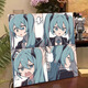 初音未来diy数字油画儿童简单手工填色画学生手绘丙烯油彩画 FQ719 20*20绷好带背板++画架颜料画笔