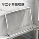 MUYA 304 stainless steel kitchen sink storage rack telescopic drain rack multi-functional storage dish drain rack