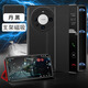 Yinwei geeignet für Huawei Mate60pro Mobiltelefon Fall Mate70 Magnetic Flap Mate60 Protective Case Mate70pro Bracket Neue Voll-Inclusive-Anti-Fall-High-End-Geschäftsleute und Frauen [Dan Black] Flip-Klappen-Stent-Modell aufgerüstet Magnetic Huawei Mate60Pro