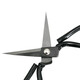 
Haysdik HK-677 Industrial scissors Black plastic handle carbon steel leather scissors Packaging and cutting scissors Stainless steel pointed scissors Kitchen knife A1
