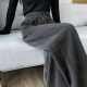 Red Dragonfly Versión estrecha Pantalones para mujeres 2025 Spring y otoño Nuevos pantalones casuales para mujeres Plus Velvet Spring Sports Pantalones rectos 689# Dark Grey Nine-Point-Plus Velvet Super Soft Velvet l