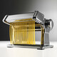 Marcato Noodle Press Noodle Press Italienisch importiert Marcato Home Multifunktionsrollende Nudeln kleiner handkuertes Knödelhautmaschine 3,5 mm breiter Nudeln Nur Messerkopf