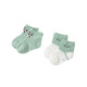 David BELLA (DAVE/BELLA) [Two pairs] Children's clothing, fashionable lace children's socks, girls' short socks, new summer boys' baby socks, gray-green group DBX16787 11CM (recommended foot length 12-14cm)