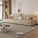 Dudumeijia fabric sofa living room 2025 new modern simple armrest storage cotton and linen sofa 526#