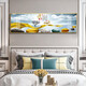 
Mo Painting Lulin Modern Simple Bedroom Decoration Painting Warm Romantic Bedside Painting Hotel Hotel B&B Room Hanging Painting Background Wall Painting 17 Home He Fugui 12147 200*60 Gold Frame (Diamond Inlay Painting) Customized Size