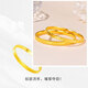 Goldarmband in Gold und Silber, 999 Gold Platzen, zerbrochenes Eisbing Armband Alte Methode Gold Armband schickt meine Frau Weihnachtsgeschenke ungefähr 25 g, drücken Sie die tatsächliche Anzahl von mehr und mehr Rückerstattungen weniger 56#