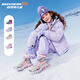 Skechers斯凯奇儿童秋冬保暖运动鞋舒适闪灯休闲棉靴302677L 677L粉红色/多彩色/PKMT 32