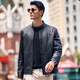 
Mr. Cloth round neck long sleeve hair T solid color simple skin-friendly and comfortable cardigan men's 2025 spring and autumn new product BT11978 Piano Black M (170)