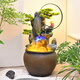 
Chenggong water ornaments circulating water fountain Fengshui wheel office courtyard balcony decoration landscape opening housewarming gift 6629