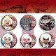 
Peripheral badges Pleasant Goat and Big Big Wolf series character badges Pleasant Goat Boiling Goat Lazy Peripherals 12140 badges-Wolf 2 58mm self