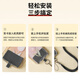 Kesu Lai mobile phone lanyard hanging neck suitable for Apple Huawei Xiaomi OPPO shell can be worn cross-body, shoulder, portable, back retractable and adjustable to prevent loss, strong and durable hanging neck style with gasket