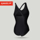 
speedo swimsuit women's triangular one-piece sexy comfortable casual hot spring slim backless swimsuit anti-chlorine quick-drying swimsuit black 13546 S [32 size recommended weight 44-50kg]
