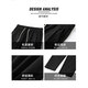 Dingfengbaoluo Pantalones casuales Rectices de nueve puntos de primavera y verano Soles Solid Color Men's Pants 9904 Khaki Gray S