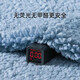 Rabbit Big Wen Baby Holding Bedle Sleeping Bag in Autumn and Winter Thickened Warm 0-1 Year Old Newborn Swabbing Clothes Clothes Anti-Shocking Outing Supplies Blue [Thickened Pure Cotton Inner] Recommended 0-6 Months
