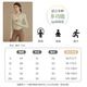 New zipper yoga clothing jacket sports top fitness long-sleeved Pilates training clothing set khaki jacket S S