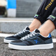 Xtep Herrenschuhe, Sommer trendy leichte Masche atmungsaktives Low -Top -Freizeitschuhe, trendige Schuhe, grüne Schwanz kleine weiße Schuhe, einfache Sportkohlegrau/Schwarz/Grau Schwarz Blau 7027 41