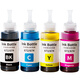 
Epson T672 ink Suitable for Epson L360 L130 L380 L1300 L310 L383 351 313 565 epson ink bin printer ink Four-color set Large capacity