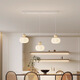 Laiqi Restaurant Kronleuchter warmer Creme-Stil Kürbis Kronleuchter 2025 Neue moderne einfache Treppenstudie Esszimmer Kronleuchter