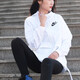 耐克（NIKE）女装夏季新款运动服轻薄遮阳防风皮肤衣跑步训练休闲时尚夹克外套 DD5585-695/粉色 快干 M