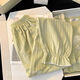 Feifei Yinman Spring and Automn Pyjamas for Women 2025 Nouveau style de princesse douce à manches longues en coton pur