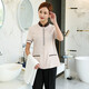 Haozhicheng cleaning clothes short-sleeved summer clothes cleaning work clothes set property hotel guest room attendant work clothes women's cleaning clothes short-sleeved summer clothes cleaning work light gray L