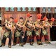 Baiguo Guizhou Miao Lusheng Ethnische handgefertigte Bambus-Musikinstrumentenbühne Performance Requisiten Lusheng 6 Röhren kleine und kleine Lushg-Tasche 01 Kleine Sechs-Tone 42x20cm Grundschüler Anfänger Anfänger