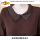 
First-diameter long-sleeved T-shirt Spring and Autumn Korean style loose age-reducing casual large-size women's belly-covering and slimming base shirt top Black [Spring and Autumn 9767] XL [115-125Jin [Jin equals 0.5 kg]]