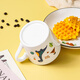 Youlaifu Ceramic Mug Large Capacity Couple Water Cup Men's and Women's Milk Cup Breakfast Cup Oatmeal Cup Gift