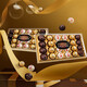 Ferrero Hazelnut Wafer Chocolate Gift Box 3 Flavors 24 Pieces 259.2g Snacks Candy Birthday Gift