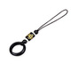 Shihan Mobiltelefon Anti-Fall-Ringschnalle-Schmuckwagen Key u Festplatte Paket Mobiltelefon Anhänger Anti-Verlust Lanyard Kurzer chinesischer Stil Neues nationales Trend Schwarzes natürliches Achatarmband für Männer und Frauen
