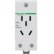 Schneider Electrical Rail Socket EA9XN5210 5-hole 10A 250VAC Modular Digital Socket
