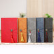 SABO Notebook Hochwertiges Tagebuch für Erwachsene Nationale Trend Business Gift Box Set Practical A5 Notepad Customized Souvenirs Hervorragende Angestellte Jahrestagung A5 Brown A5-6625