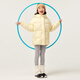 ASICS (ASICS) Ropa para niños Chicas de tres a prueba de chicas de tres a prueba Invierno 2024 Chaqueta de pan de manga de hojaldre suelto 334241074003