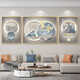 Tongrubi Home Il wanshixing léger luxe de luxe décoration peinture canapé fond de canapé peinture peinture murales simples modernes sens jd16802 soutenu par un bailleur de fonds, gauche et droit 60 * 80 au milieu 110 * 80